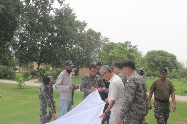 Flag manufacturing and hoisting